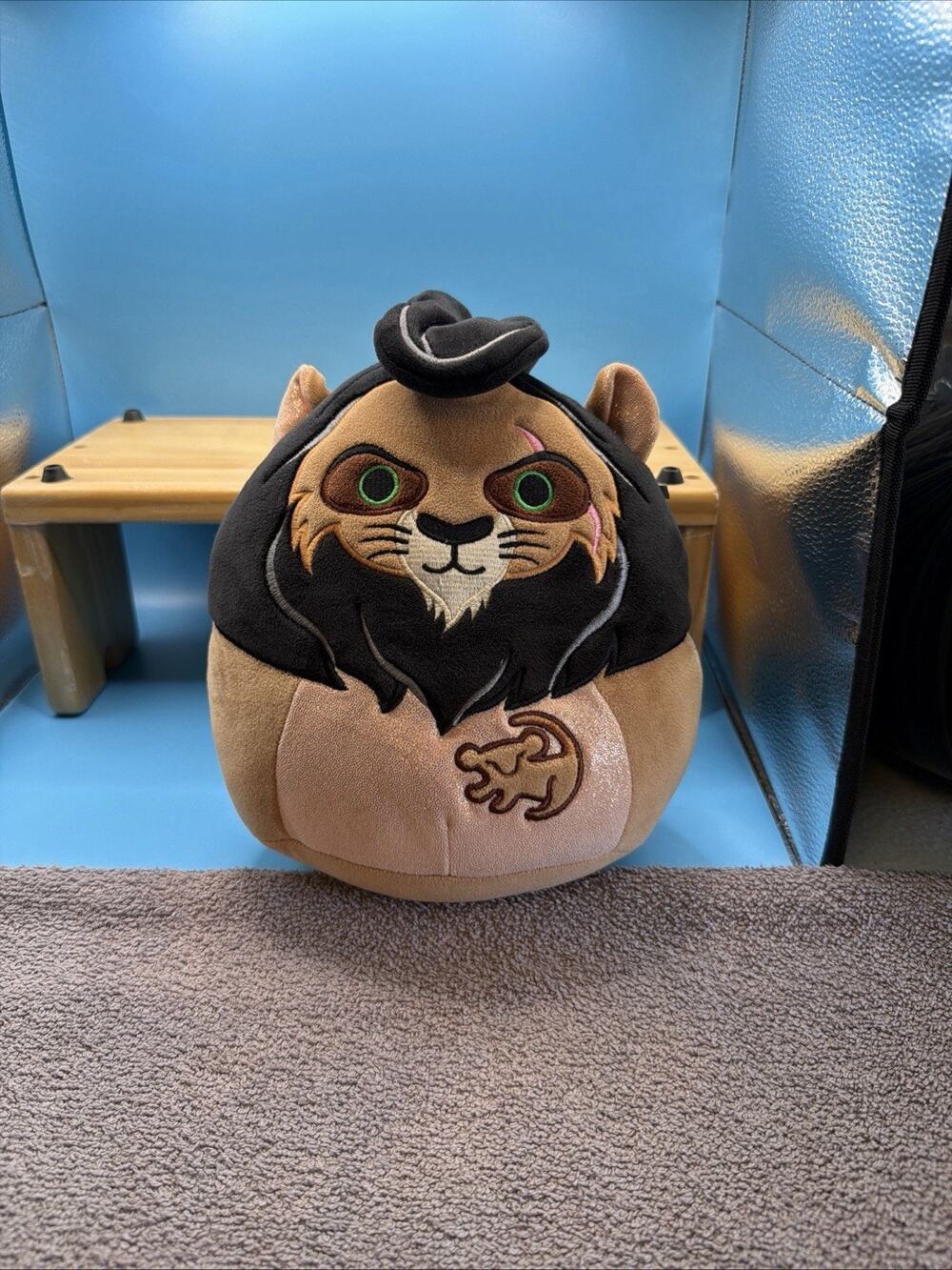 NWOT. Original Squishmallow SCAR: Disney The Lion King Movie Plush 8”